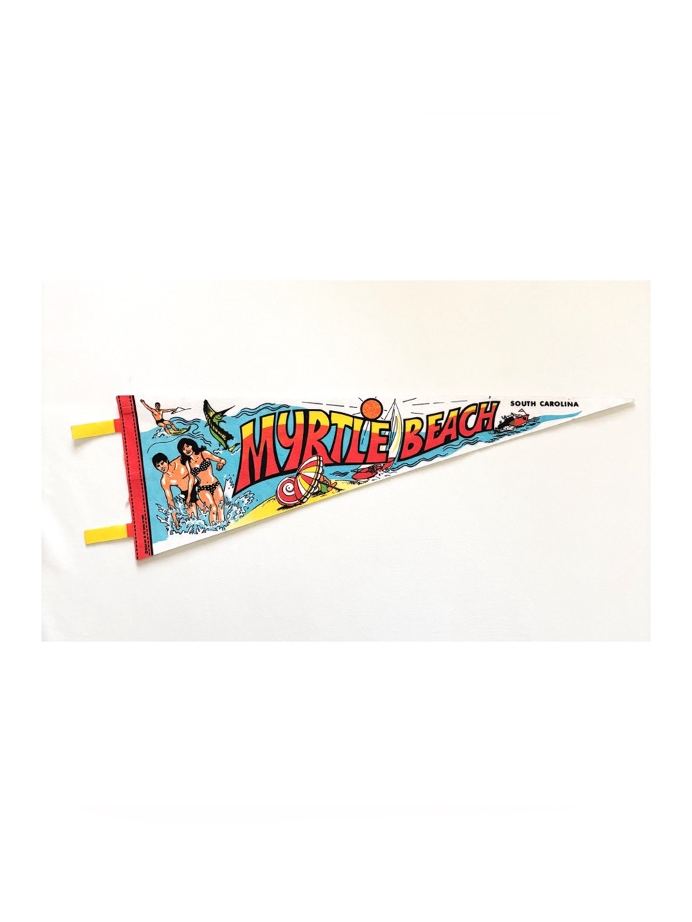 Vintage Myrtle Beach Pennant